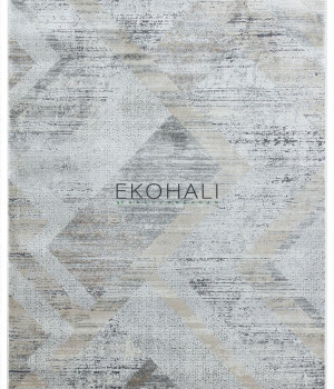 Ковёр ручной работы E-H SOLE SE 03 CREAM GREY - EKOHALI
