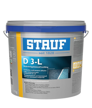 Токопроводящий дисперсионный клей для напольных покрытий STAUF D 3-L - Stauf