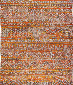Авторские ковры ручной работы ANTIQUARIAN 9111 Kilim  Riad Orange - Louis-de-Poortere