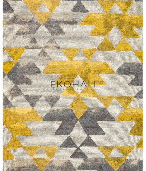 Ковёр EKOHALI Smart, SM 11 GREY YELLOW WX - EKOHALI