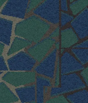 Ковровая плитка Interface Human Connections Collection Rue Teal