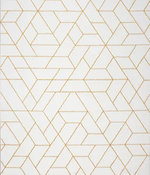 Ковёр EKOHALI Lagom LG 02  White YELLOW - EKOHALI