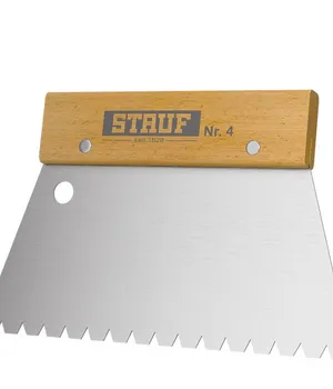 Зубчатый шпатель №4 STAUF - Stauf