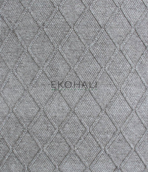 Ковёр ручного плетения EKOHALI Jade Diamond BROWN - EKOHALI