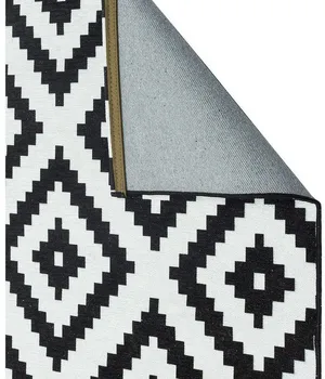 Ковер E-H LUNA NEW, LN 34 WHITE BLACK 120*180 - EKOHALI