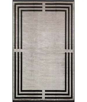 Ковёр EKOHALI LUGANO 03 GREY BLACK