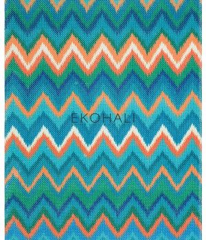 Covor  E-H BODRUM KILIM BD 03 MARINE - EKOHALI