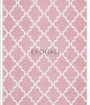 Covor Noa Kilim NK 04 Cream Pink - EKOHALI