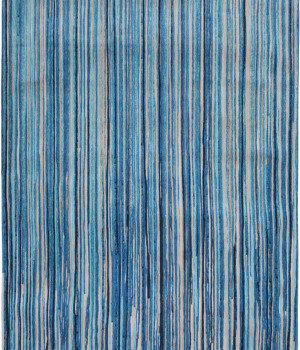 Covor fabricat manual LOUIS DE POORTERE Atlantic Blue Stripes 8485 - Louis-de-Poortere