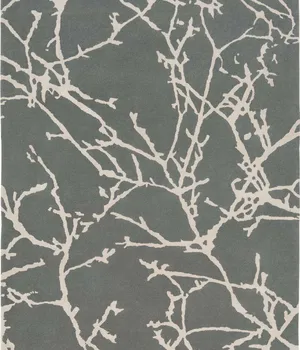 Covor fabricat manual LOUIS DE POORTERE ROMO 2008 Acacia Charcoal - Louis-de-Poortere