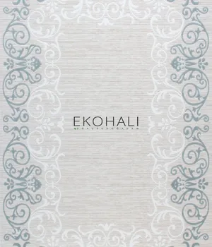 Covor EKOHALI Defne Bone Blue 825 - EKOHALI