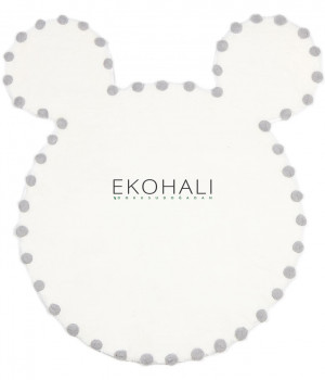 Covor EKOHALI Tiffany Mickey White Grey - EKOHALI