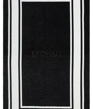 Covor EKOHALI Noa Kilim NK 06 Black White - EKOHALI