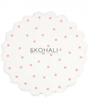 Covor EKOHALI Tiffany Daisy White Pink Q120 - EKOHALI