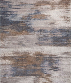 Covor fabricat manual LOUIS DE POORTERE, Atlantic, 9122 MONETTI GREY IMPRESSION - Louis-de-Poortere