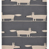 Covor SCION LIVING OUTDOOR Mr.Fox-Charcoal 425305 -