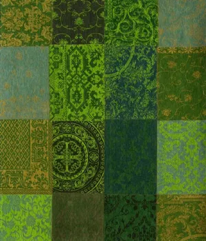 Covor fabricat manual LOUIS DE POORTERE Vintage Spring Leaves 8106 - Louis-de-Poortere