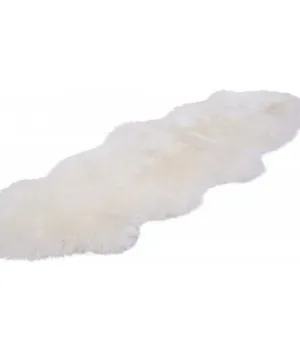 Blană de oaie EKOHALI, Post Tekli, Ivory, dublă -