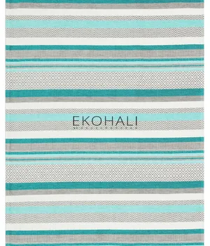 Covor EKOHALI, AZTEC, AZ 01 AQUA - EKOHALI