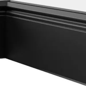 Plinta DOLLKEN  Cubu Hamburger Style 100 mm, HDF Black