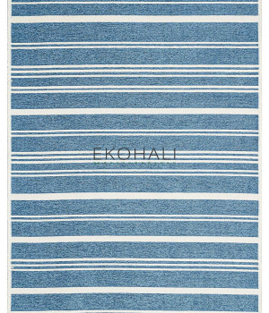 Covor EKOHALI Mondo Kilim MD 02 Blue - EKOHALI