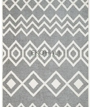 Covor EKOHALI Mondo Kilim MD 01 Silver - EKOHALI