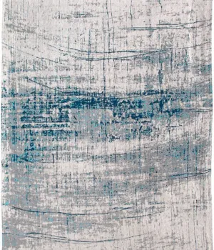 Covor fabricat manual LOUIS DE POORTERE Mad Man Bronx Azurite 8421 - Louis-de-Poortere