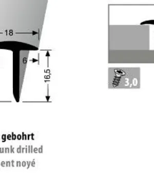 Profil KUBERIT 294 20*8 mm F2G -