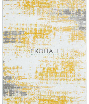 Covor EKOHALI Noa Kilim NK 01 Yellow Grey - EKOHALI