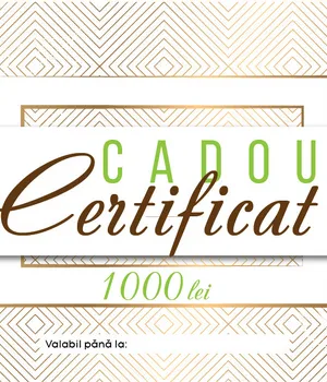 Подарочный сертификат на 1000 лей
