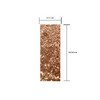 Panou decorativ din metal INOX Ripple, Gold Water, 1219 x 2438mm