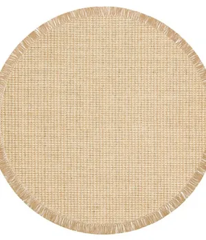 Ковер ручной работы EKOHALI E-H BROOKLYN BRK 01 NATURAL BEIGE Q_Q 155