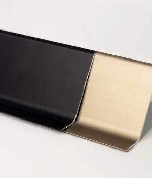 Плинтус алюминиевый SLIM champagne 60MM
