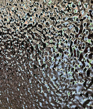 Декоративная панель из нержавеющей стали INOX Ripple, Silver Water 2, 1219 x 2438mm