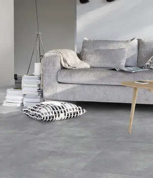 Дизайнерская плитка Gerflor CREATION 55 CL 0869 Bloom Uni Grey