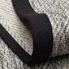 Ковёр ручной работы E-H VENTURA VNT 2704 GREY BRD BLACK 200*290 (с бордюром)