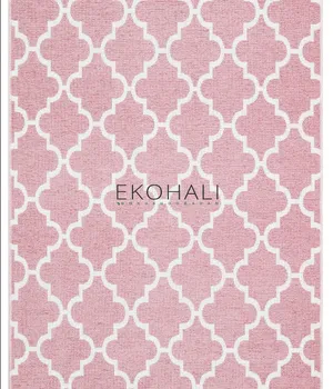 Ковёр ручной работы Noa Kilim NK 04 Cream Pink - EKOHALI