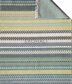 Ковёр ручной работы E-H BODRUM BD 04 OLIVE MARINE 150*230 - EKOHALI