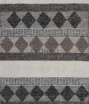 Ковёр ручного плетения EKOHALI Jade JD 01 GREY - EKOHALI
