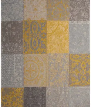 Ковёр ручной работы LOUIS DE POORTERE Vintage Yellow 8084 - Louis-de-Poortere