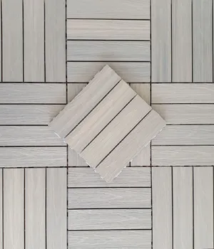 Террасная доска decking Antique Plastic Composite (white base) -