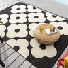 Авторские ковры ручной работы ORLA KIELY OUTDOOR spot flower black 460805 -