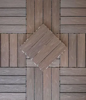 Террасная доска decking Ipe Plastic Composite (white base) -
